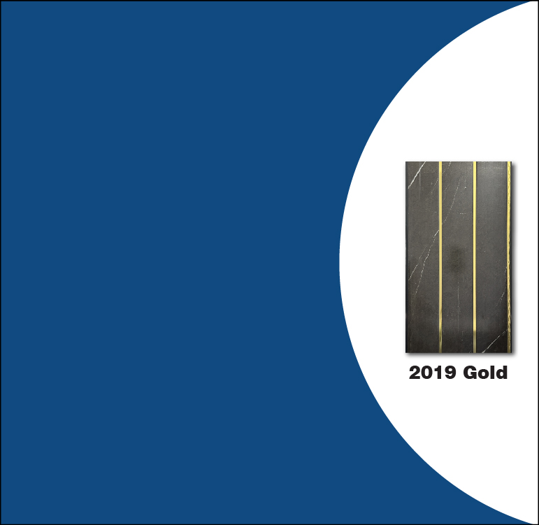 Premium Fluted 2035 Gold